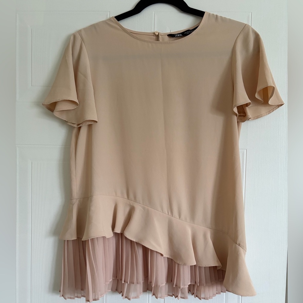 Zara Short Sleeve Blouse